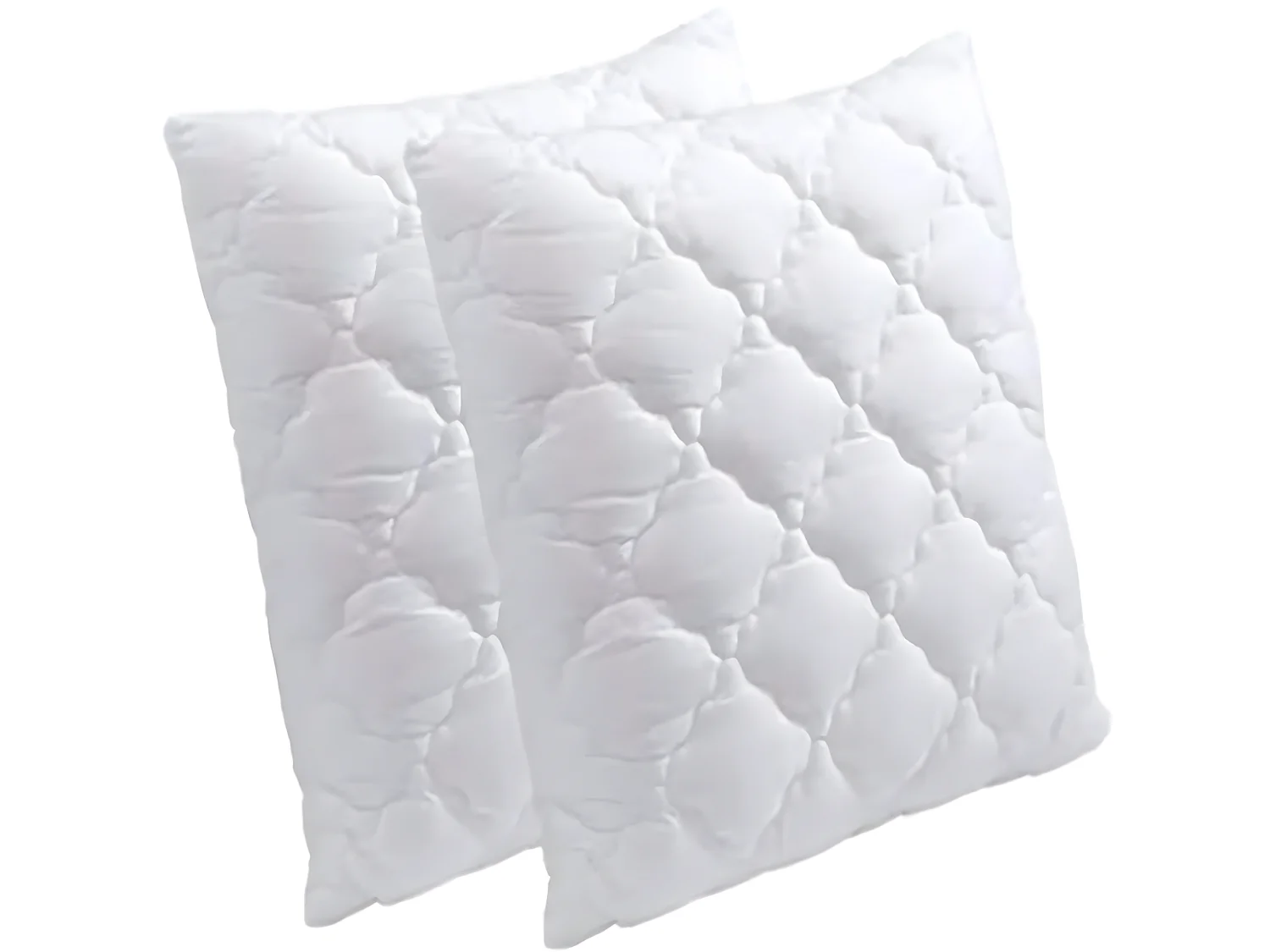 Lot de 2 Oreillers, Coussins à Mémoire de Forme, Spécial Cervicale, Jean Louis Scherrer 60x60 cm