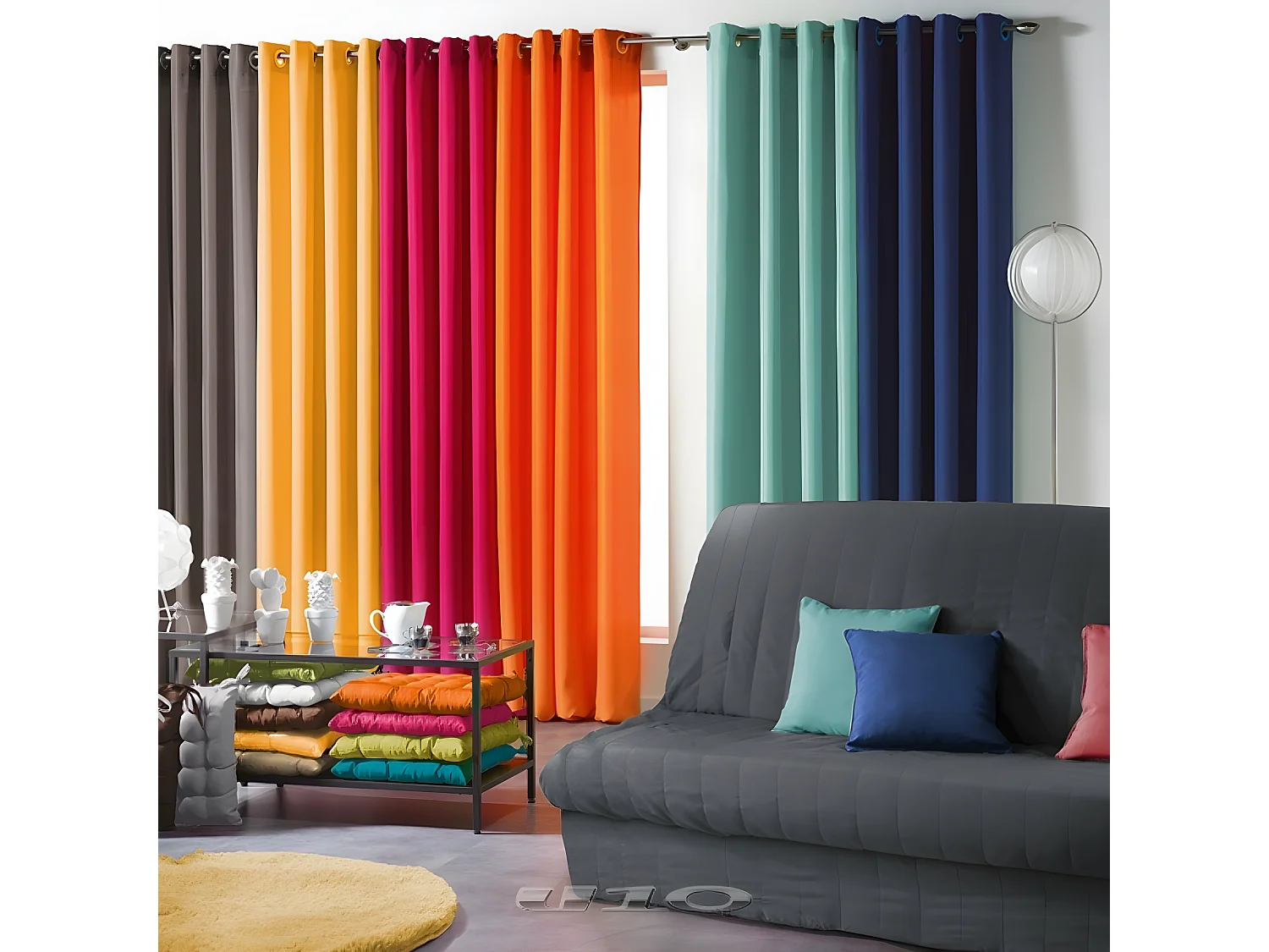 Housse De Clic Clac Matelassée - Gris