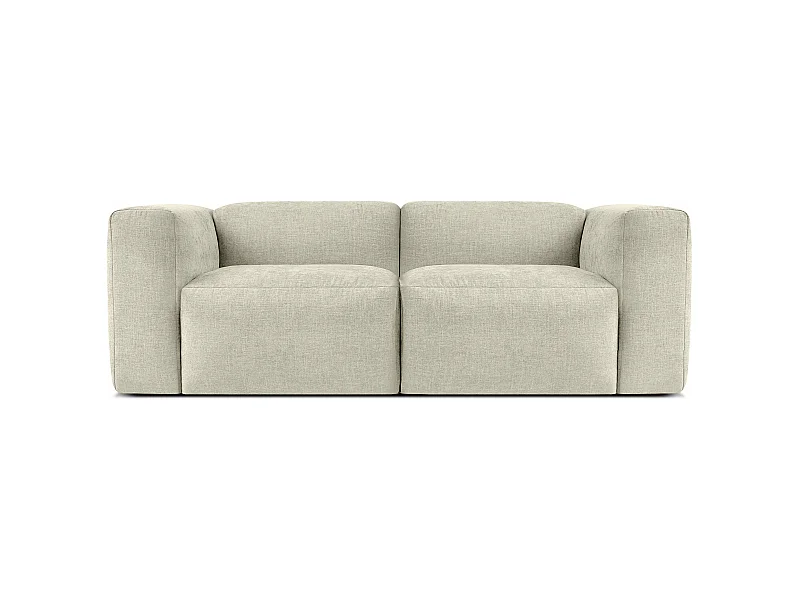 Sofa 2 Sitzer mit extrem weicher und bequemer Sitz - ecrufarben - BUFFO