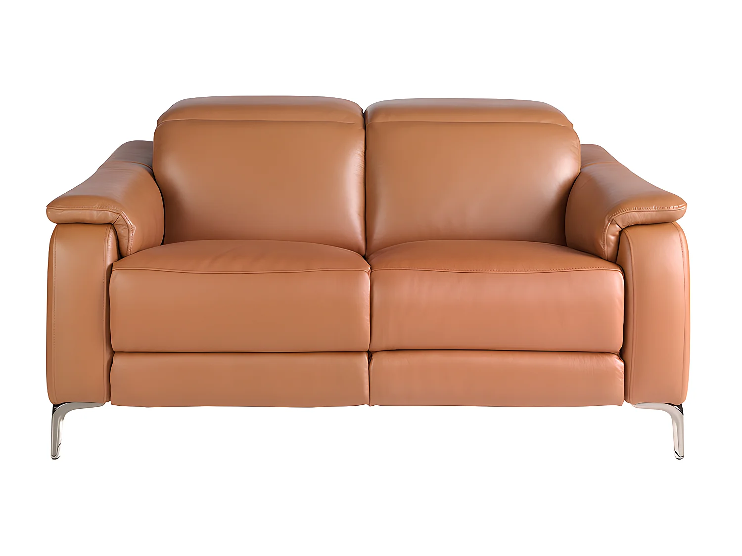 2-zits relaxsofa in bruin leer 6180 ANGEL CERDA