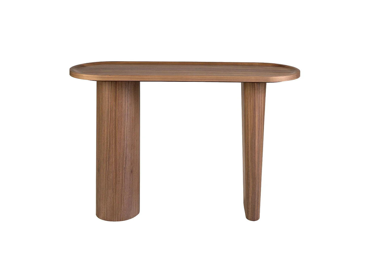 Konsole oval Nussbaum Halbspitze 3249 ANGEL CERDA