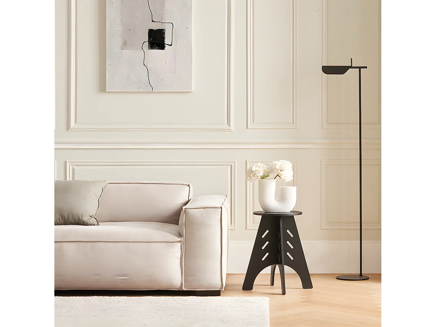 Okrągły stolik boczny HFBT01-K-SCH