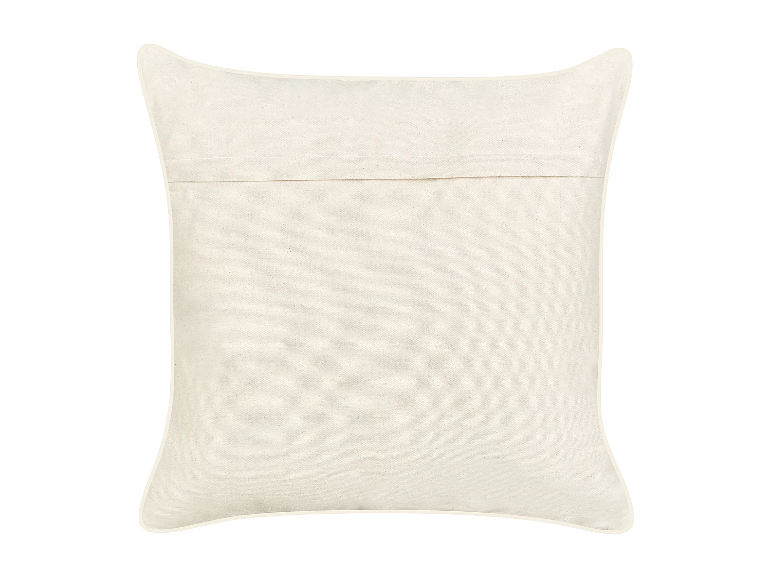 Cojín decorativo SARGASSUM Lino 45 x 45 cm Beige Patrón animal