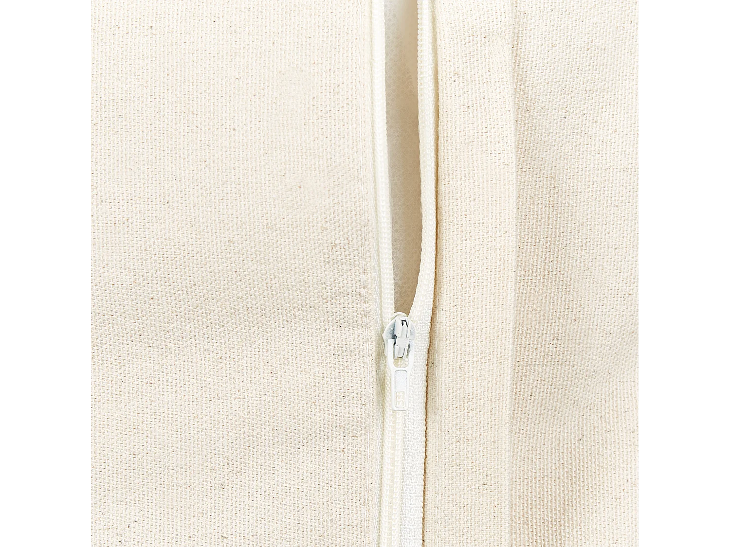 Cojín decorativo SARGASSUM Lino 45 x 45 cm Beige Patrón animal