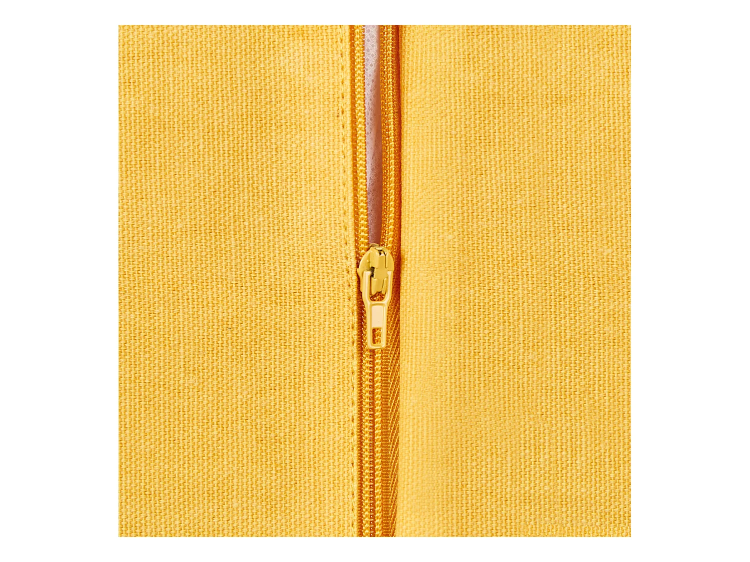 Dekokissen 2er Set Baumwolle gelb 45x45 cm Regenbogen bestickt Kinderzimmer Leea