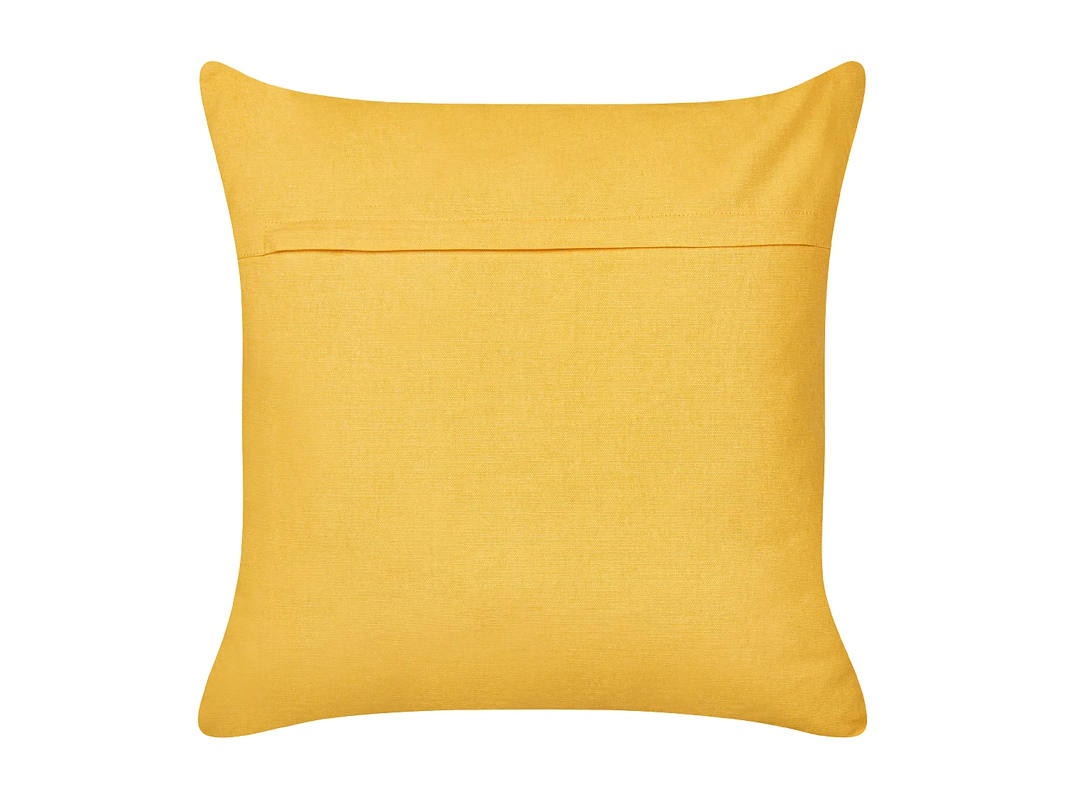 Lot de 2 coussins décoratifs LEEA Coton 45 x 45 cm Jaune