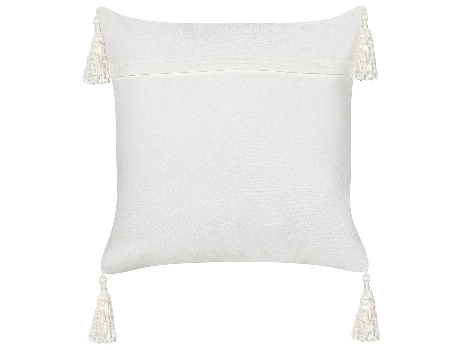 Dekokissen 2er Set MELOBESIA Baumwolle 45 x 45 cm Bunt Pflanzenmuster