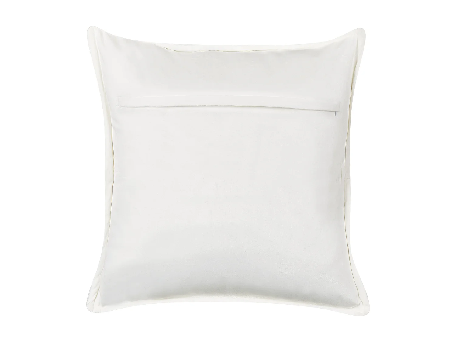 Conjunto de 2 almofadas decorativas NOTELEA Algodão 45 x 45 cm Creme Padrão floral