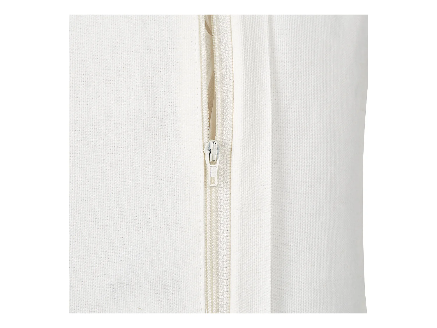 Poduszka dekoracyjna MELOBESIA Bawełna 45 x 45 cm Beżowy Wzór roślinny