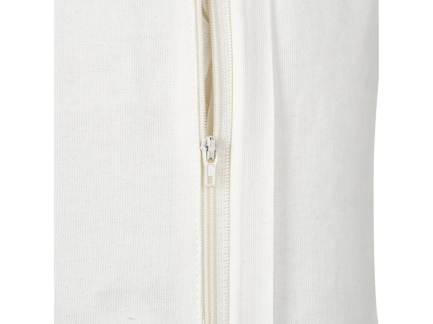 Cuscino decorativo MELOBESIA Cotone 45 x 45 cm Beige Trama di piante