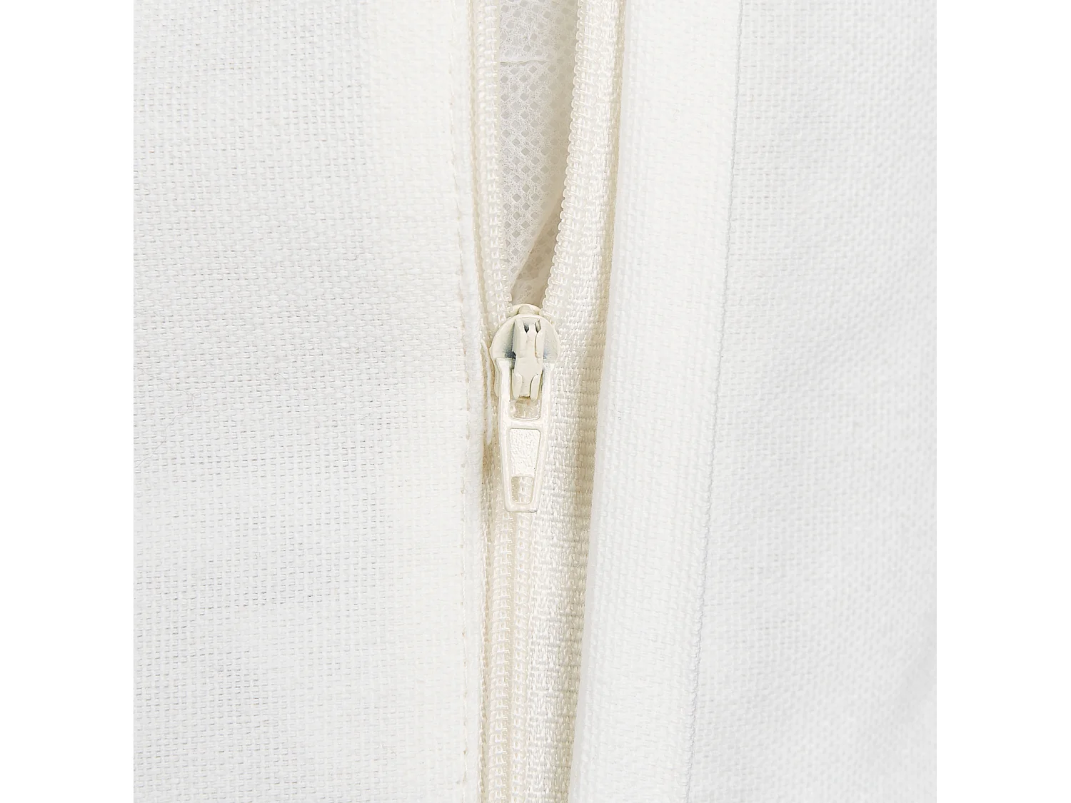 Dekokissen 2er Set Baumwolle beige 45 x 45 cm Blumenmotiv modern Psilotales