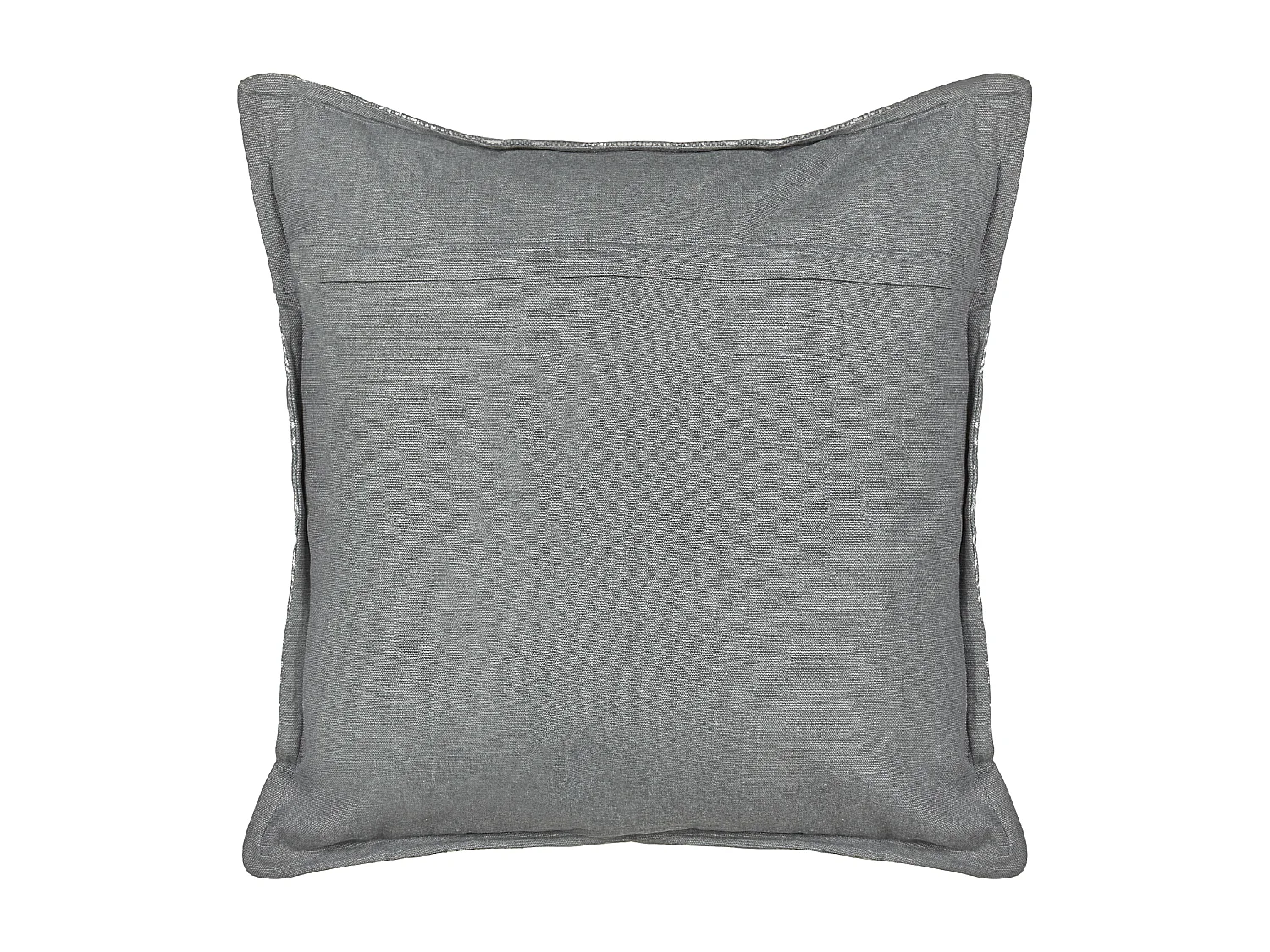 Conjunto de 2 cojines decorativos HOYA Algodón 45 x 45 cm Gris Patrón geométrico