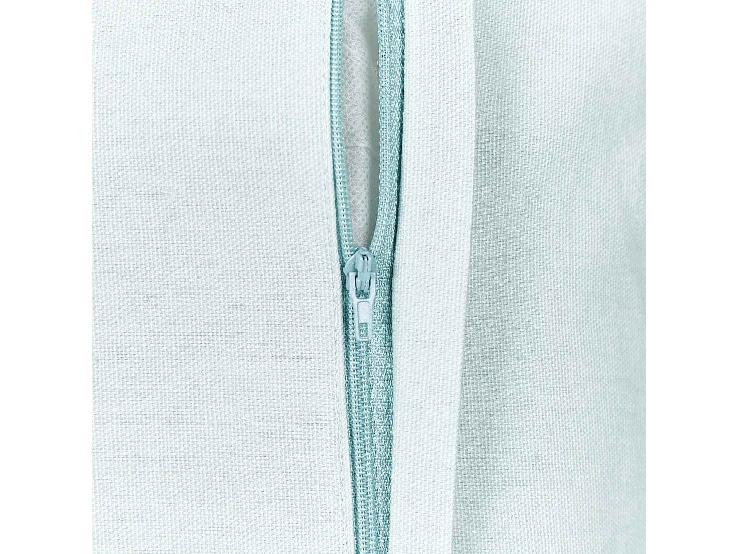 Set van 2 decoratieve kussens CERAMIUM Fluweel 45 x 45 cm Lichtblauw Bloempatroon