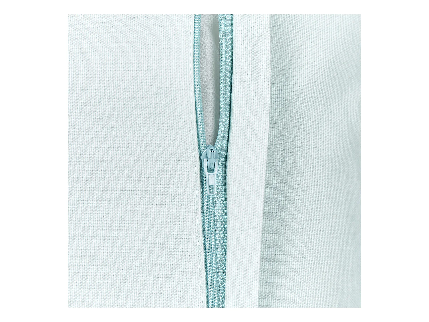 Lot de 2 coussins décoratifs CERAMIUM Velours 45 x 45 cm Bleu clair Motif floral