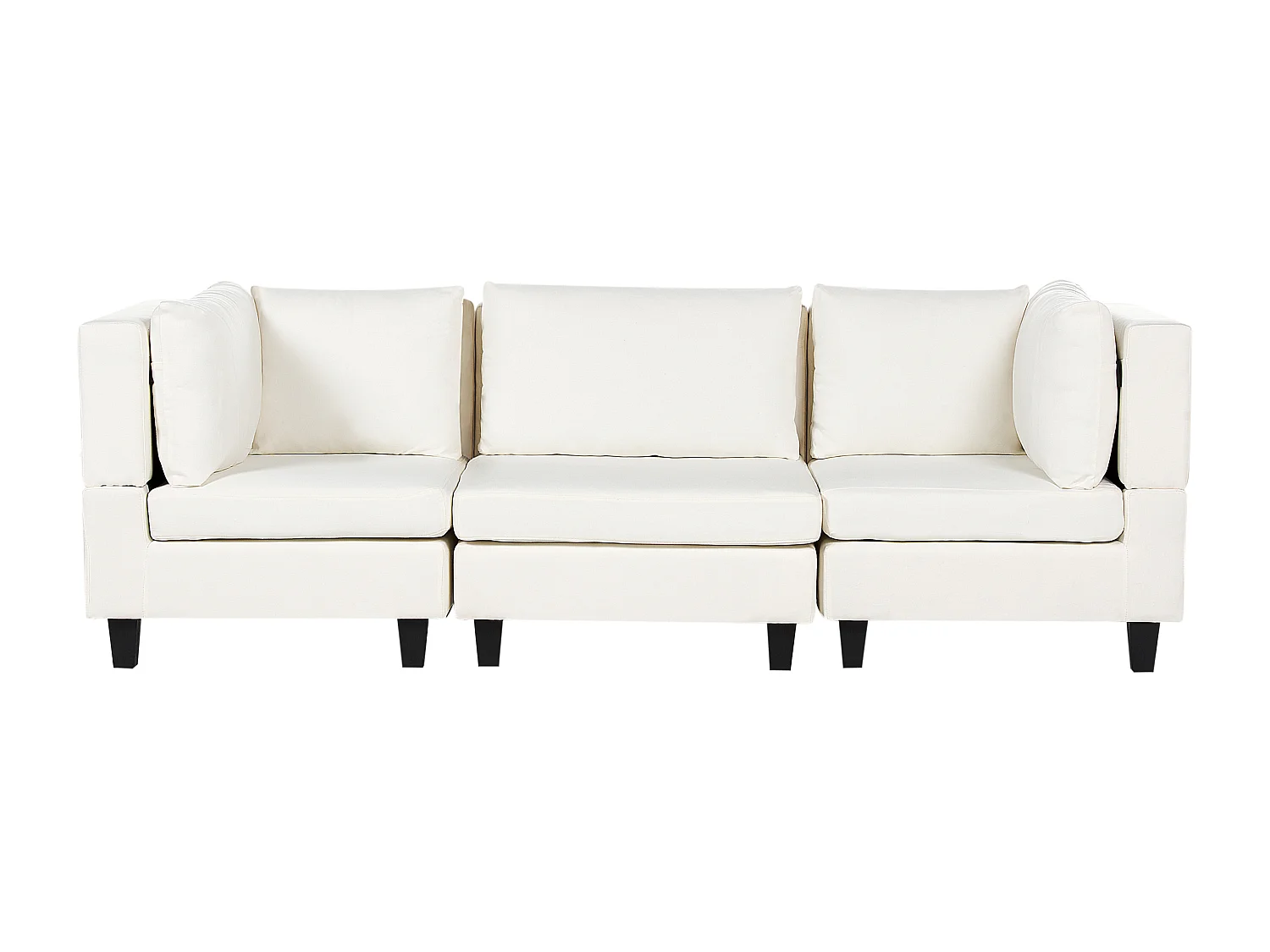 Divano modulare UNSTAD Tessuto Bianco sporco 3 posti