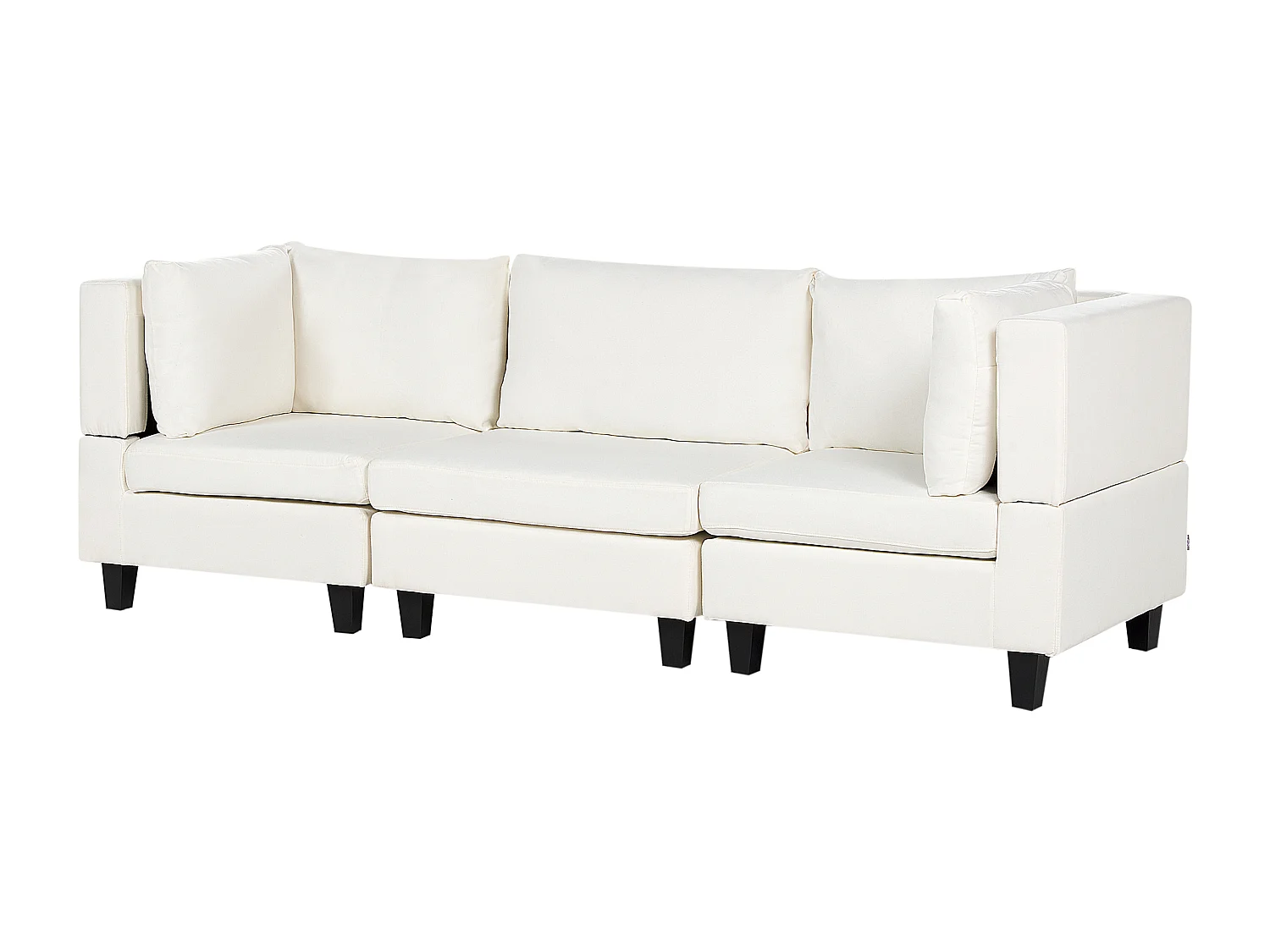 Divano modulare UNSTAD Tessuto Bianco sporco 3 posti