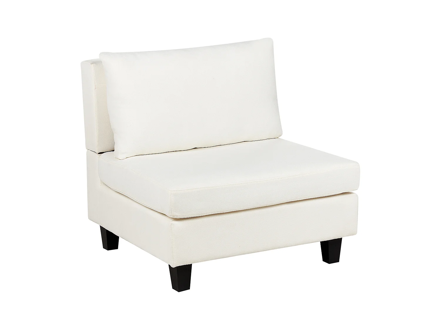 Module fauteuil UNSTAD Tissu Blanc cassé