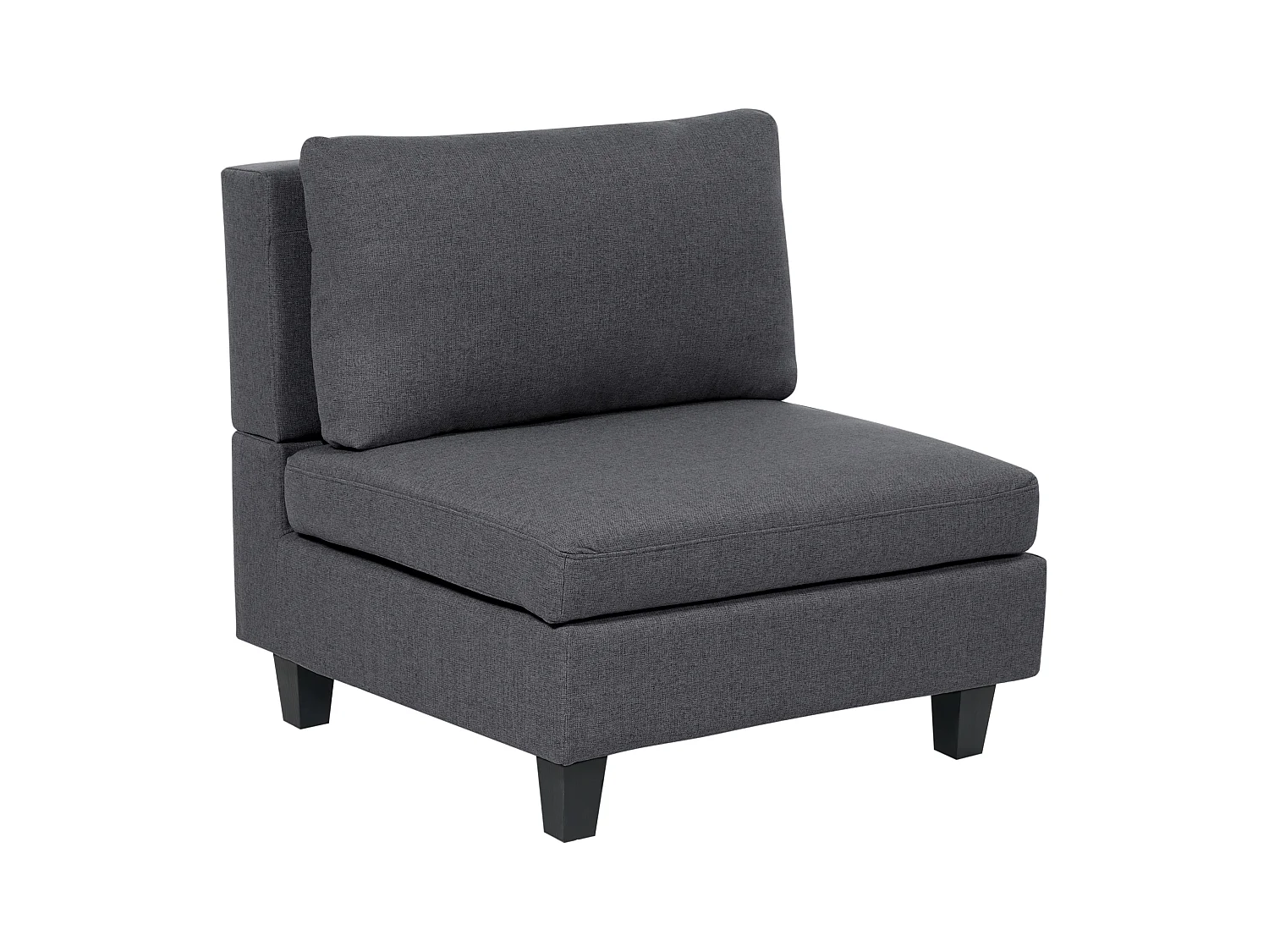 Module fauteuil UNSTAD Tissu Gris foncé