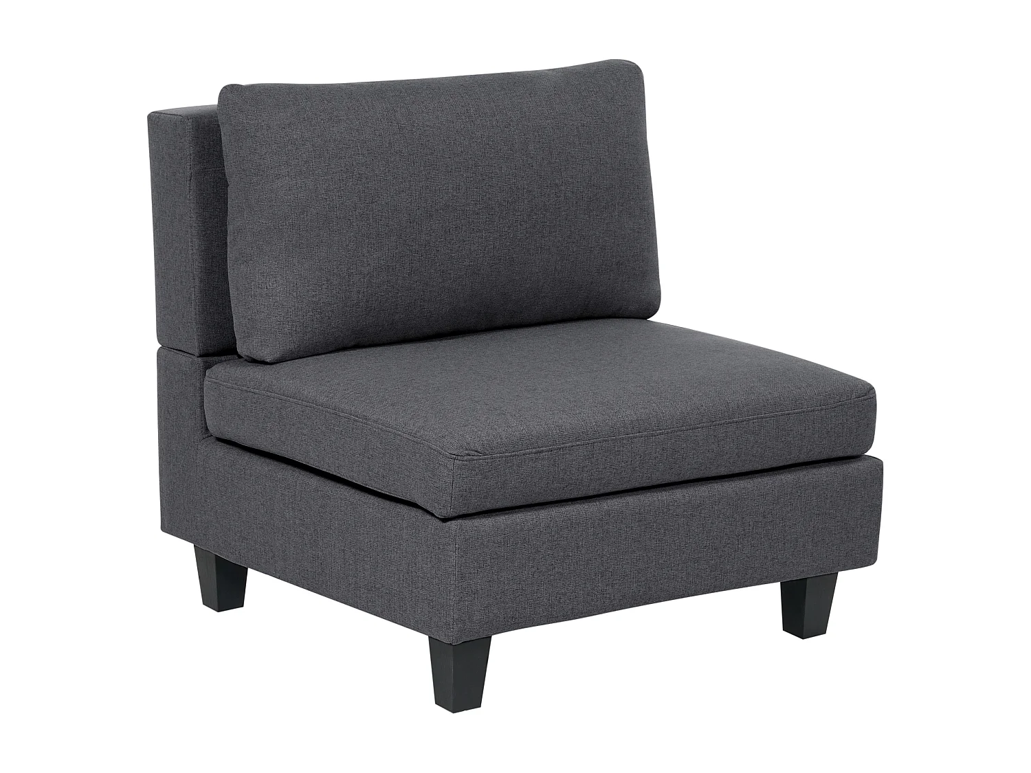 Module fauteuil UNSTAD Tissu Gris foncé