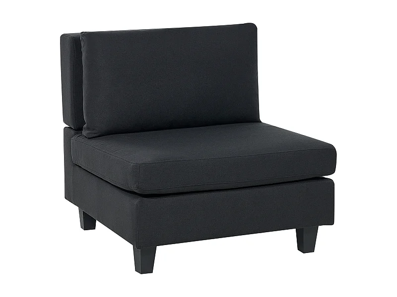 Module fauteuil UNSTAD Tissu Noir