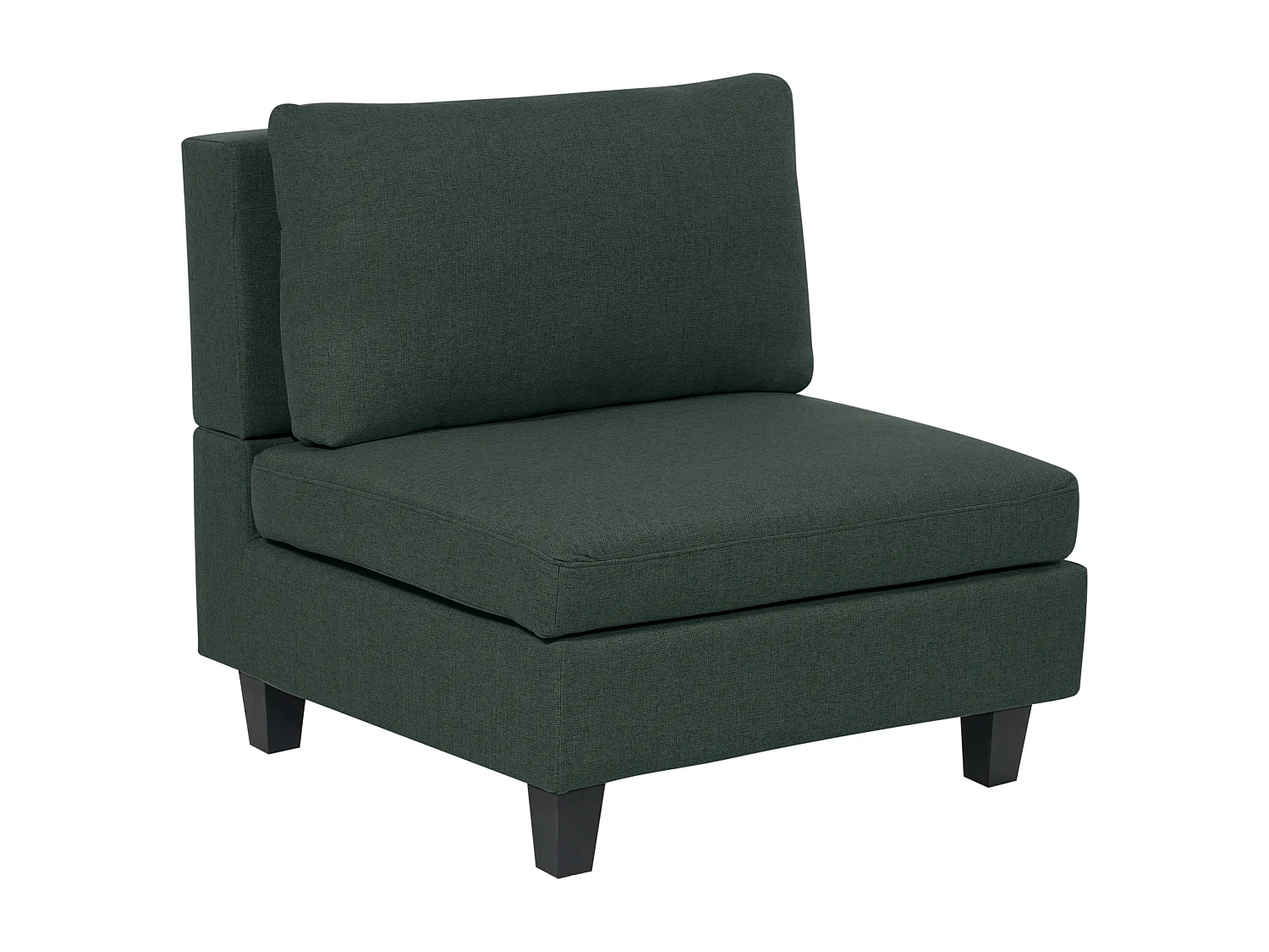 Module fauteuil UNSTAD Tissu Vert foncé