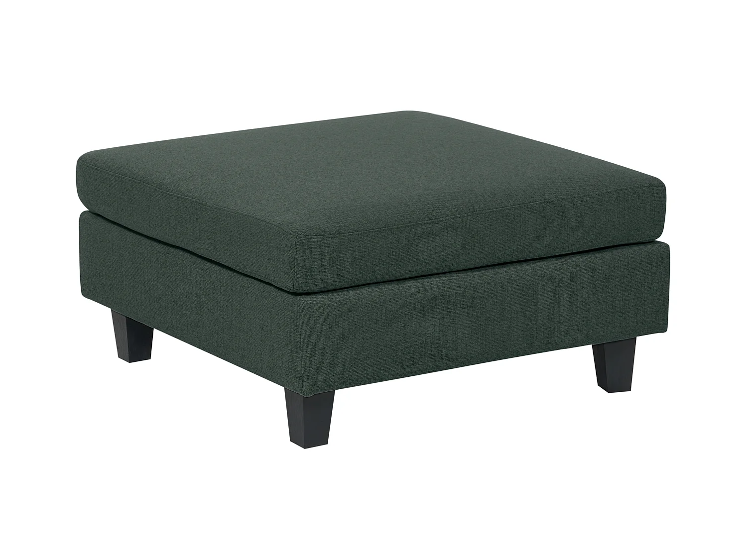 Ottoman UNSTAD Tissu Vert foncé