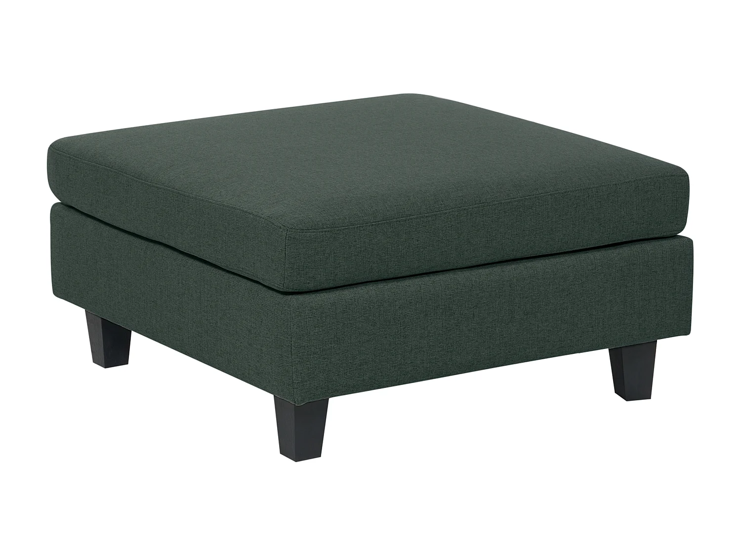 Ottoman UNSTAD Tissu Vert foncé