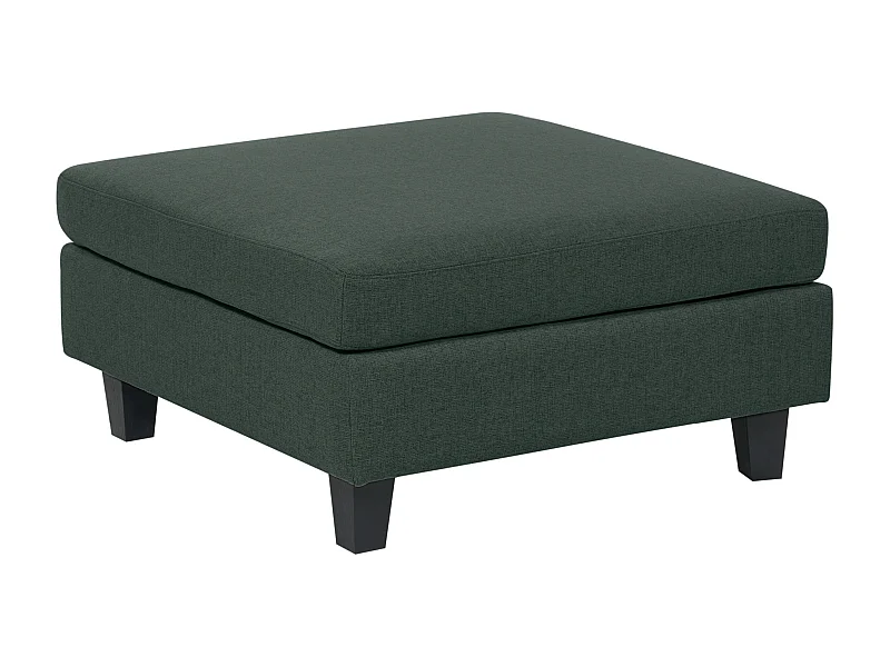 Ottoman UNSTAD Tissu Vert foncé