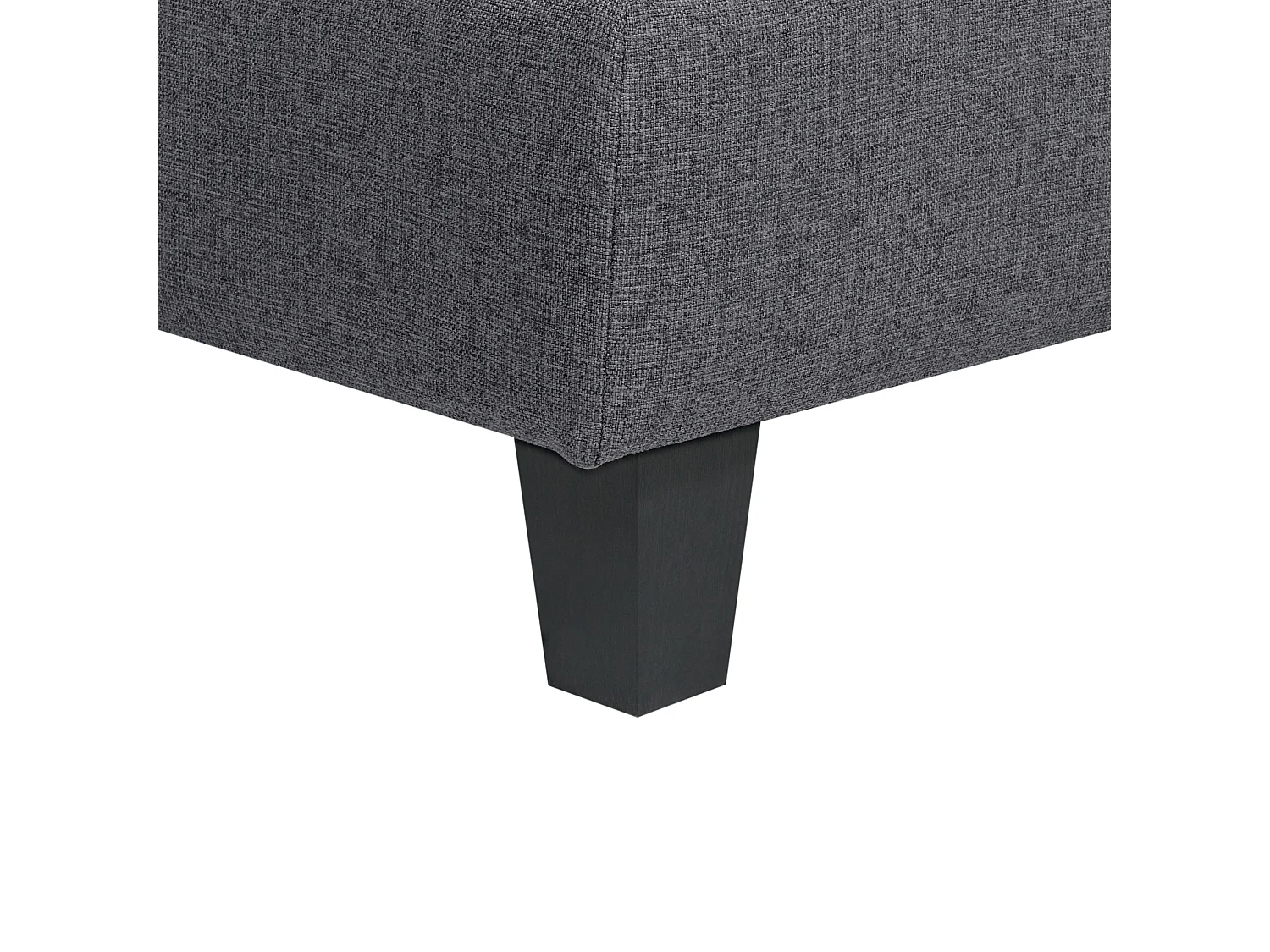Ottoman UNSTAD Tissu Gris foncé