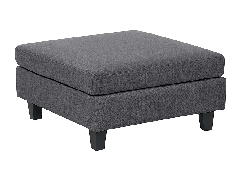 Ottoman UNSTAD Tissu Gris foncé