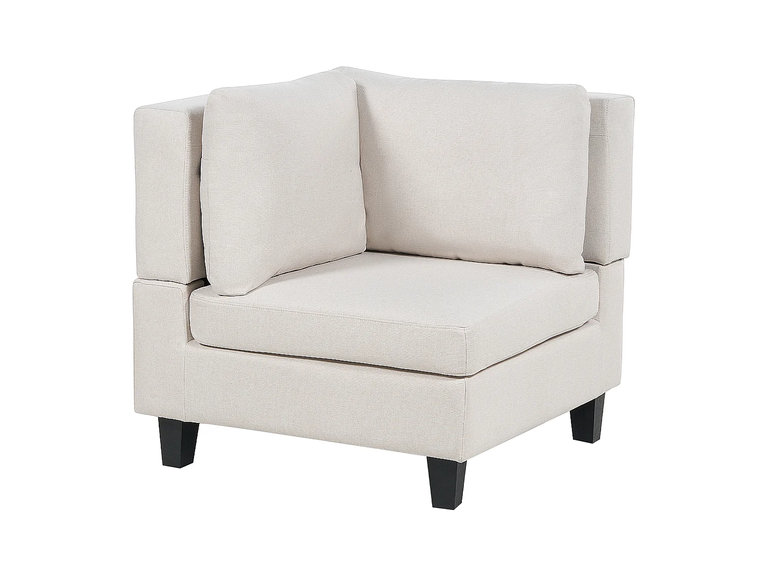 Module d'angle UNSTAD Tissu Beige clair