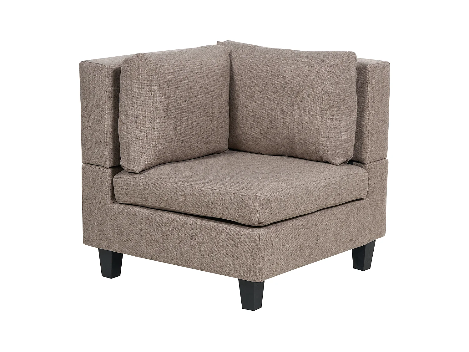 Module d'angle UNSTAD Tissu Marron