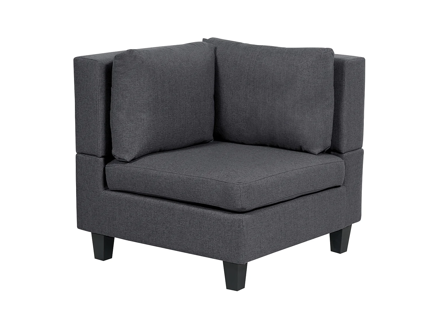 Module d'angle UNSTAD Tissu Gris foncé
