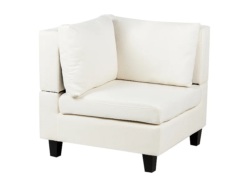 Module d'angle UNSTAD Tissu Blanc cassé