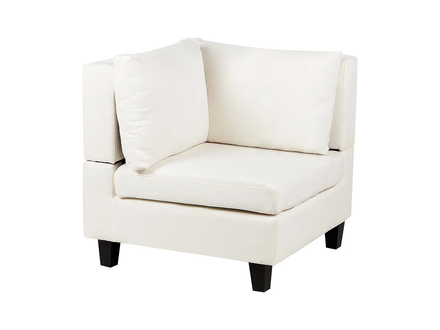 Module d'angle UNSTAD Tissu Blanc cassé