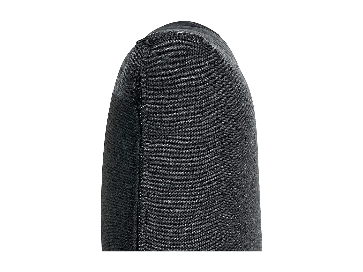 Sofá modular UNSTAD Tela Negro con otomana 3 plazas