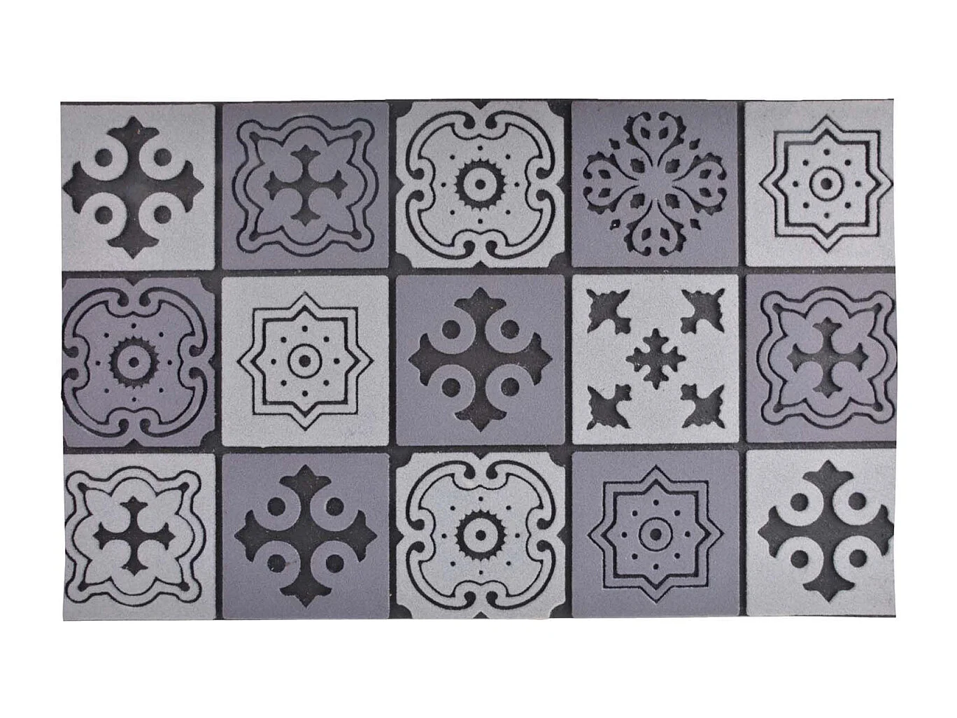 Tapis en caoutchouc motif Mosaique