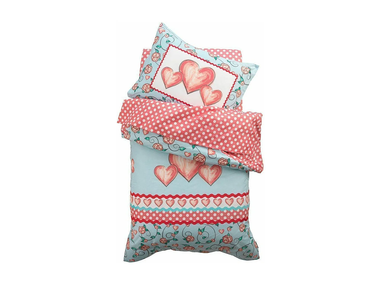 Parure de lit enfant Coeurs