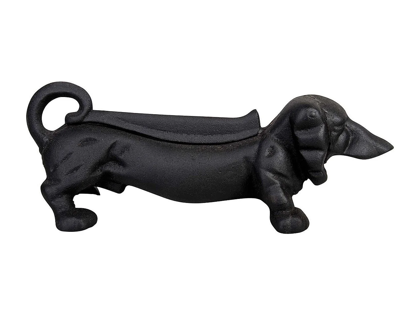 Gratte pieds en fonte teckel