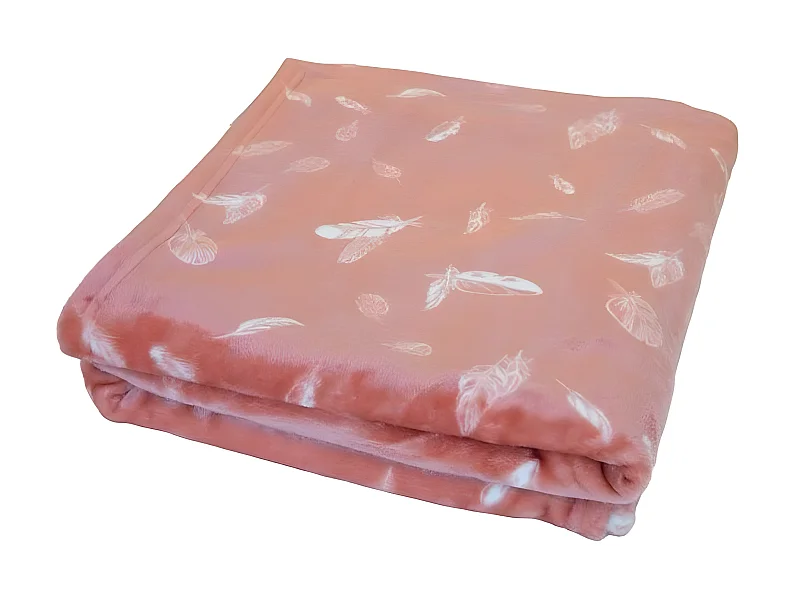 COUVERTURE MICRODOUX 75x100 cm PLUME