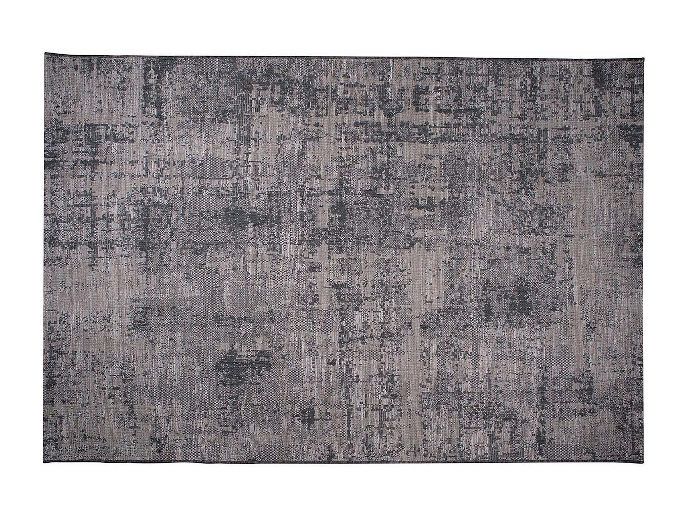 Tapis en polypropylène gris Catania 110 x 60 cm