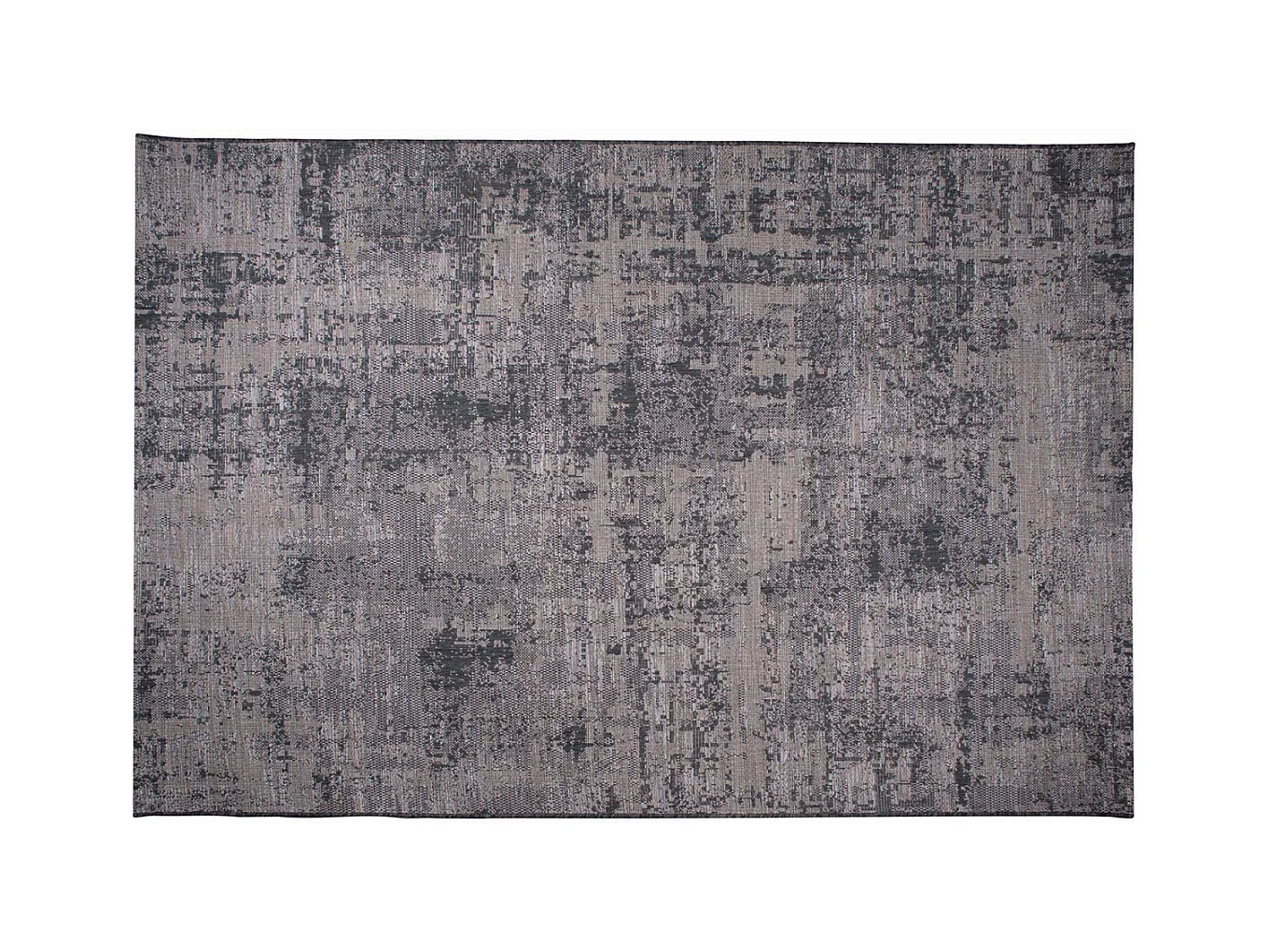Tapis en polypropylène gris Catania 110 x 60 cm