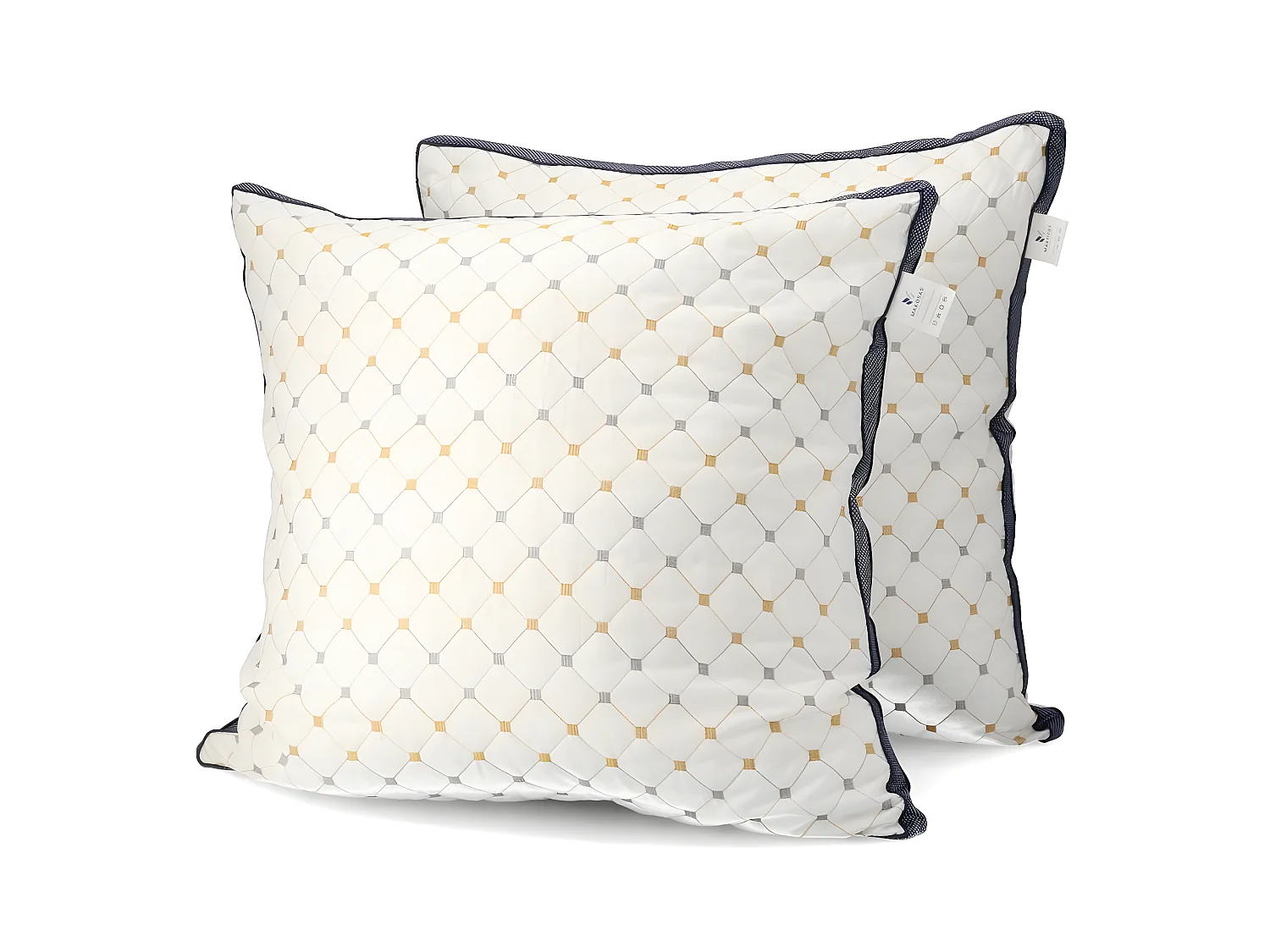 Set de 2 oreillers 80x80