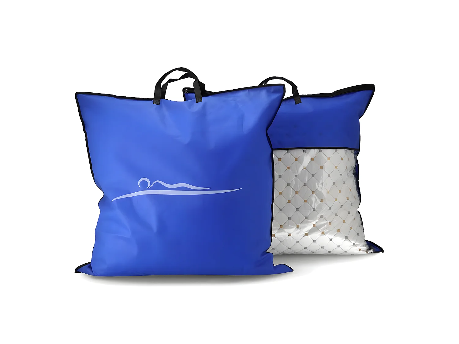 Set de 2 oreillers 80x80