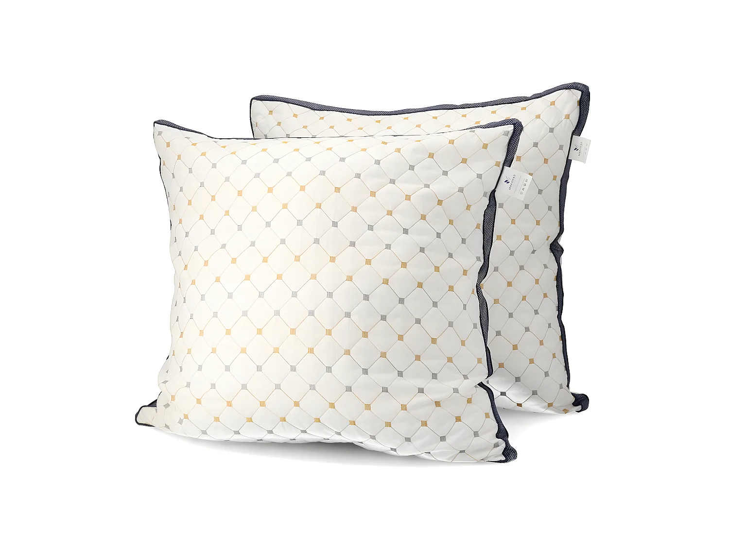 Set de 2 oreillers 80x80