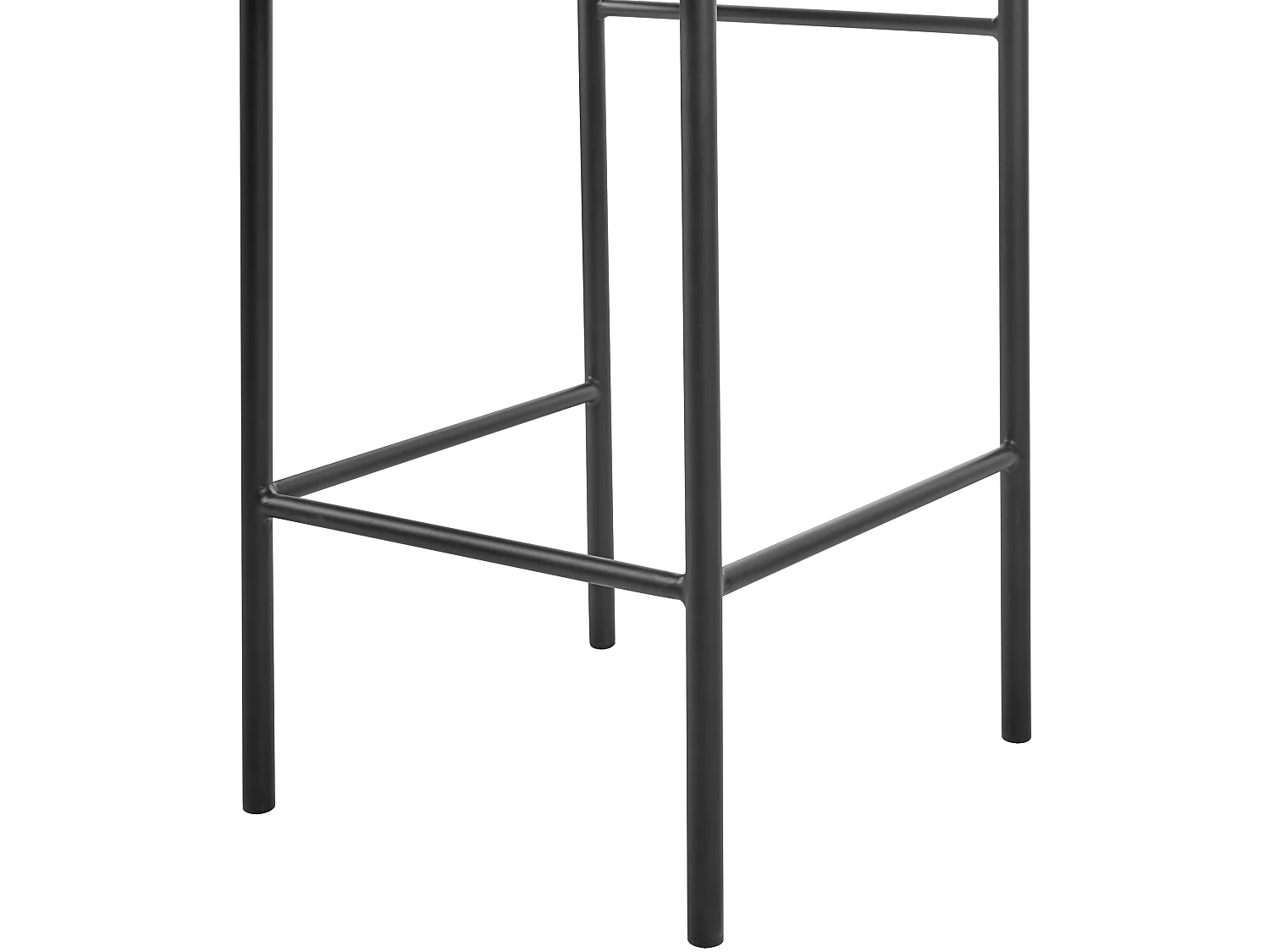 Lot de 2 chaises de bar AMAYA Bleu paon