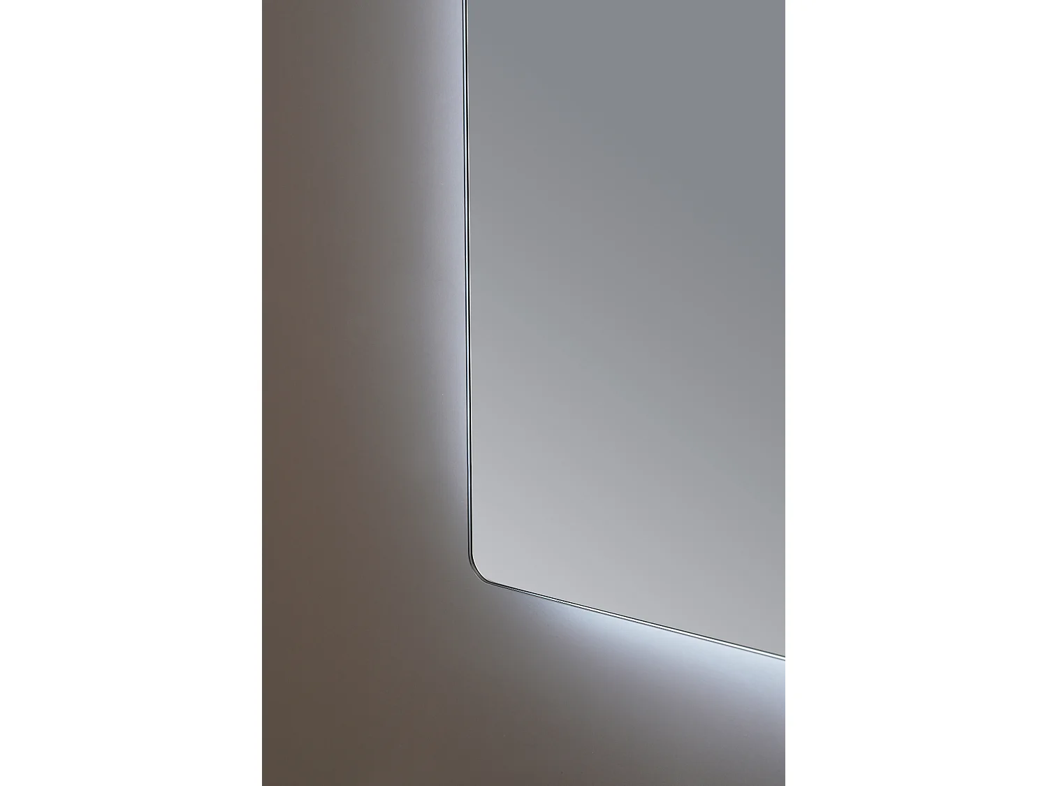 LuxuryBain- Miroir de salle de bain LED 60x80cm à luminosité variable- LB-85070-60-80