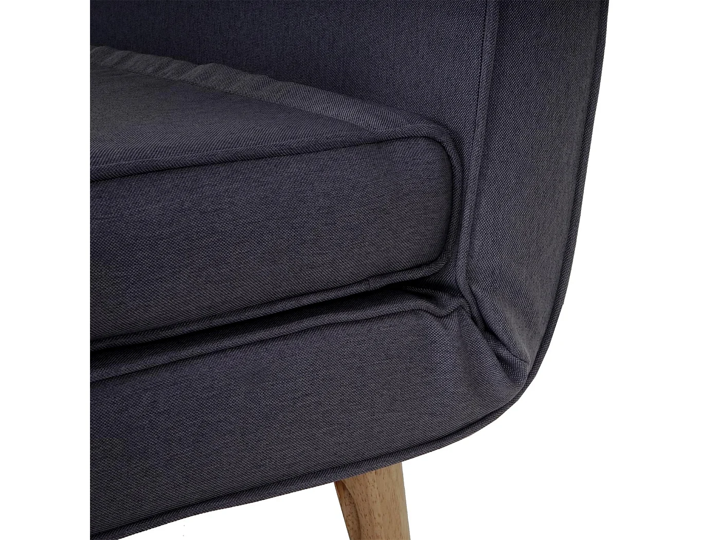 Canapé-lit fauteuil de couchage tissu grise 75 x 70 x 77 cm 04_0003094