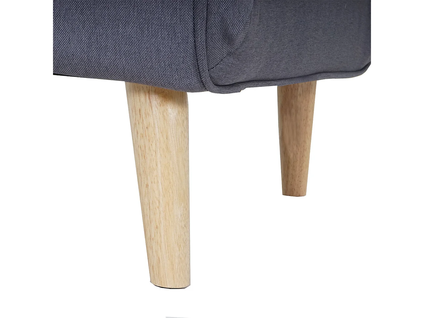 Canapé-lit fauteuil de couchage tissu grise 75 x 70 x 77 cm 04_0003095