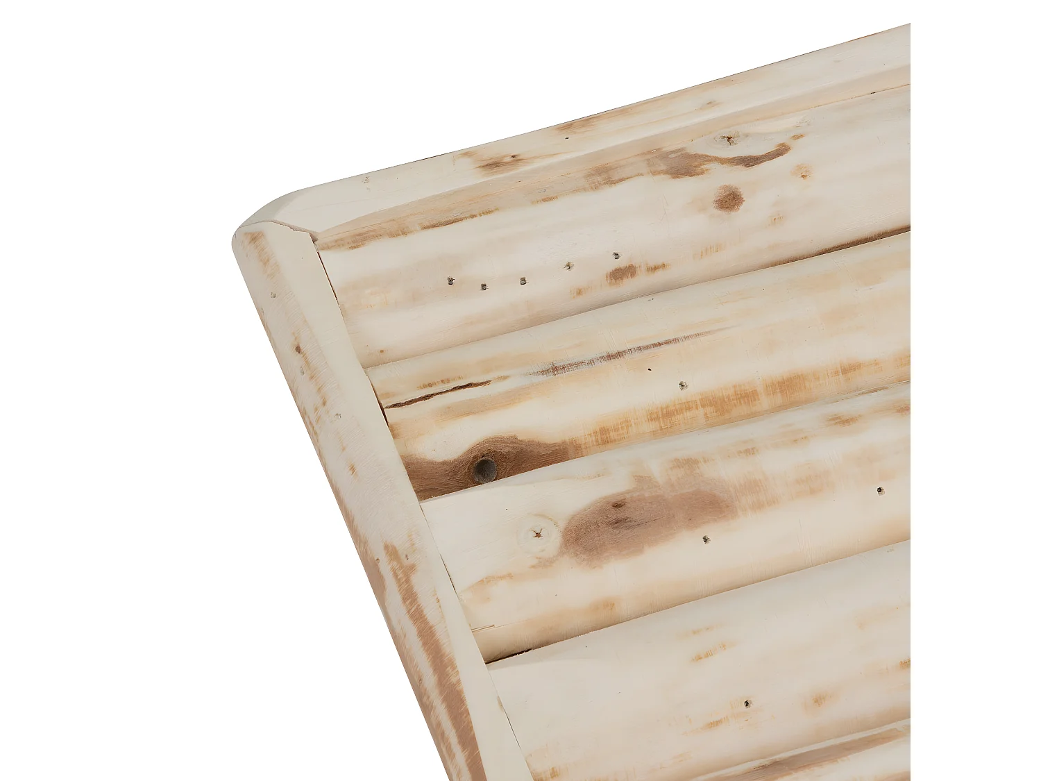 Banc en Bois naturel rendu artisanal L 70 cm